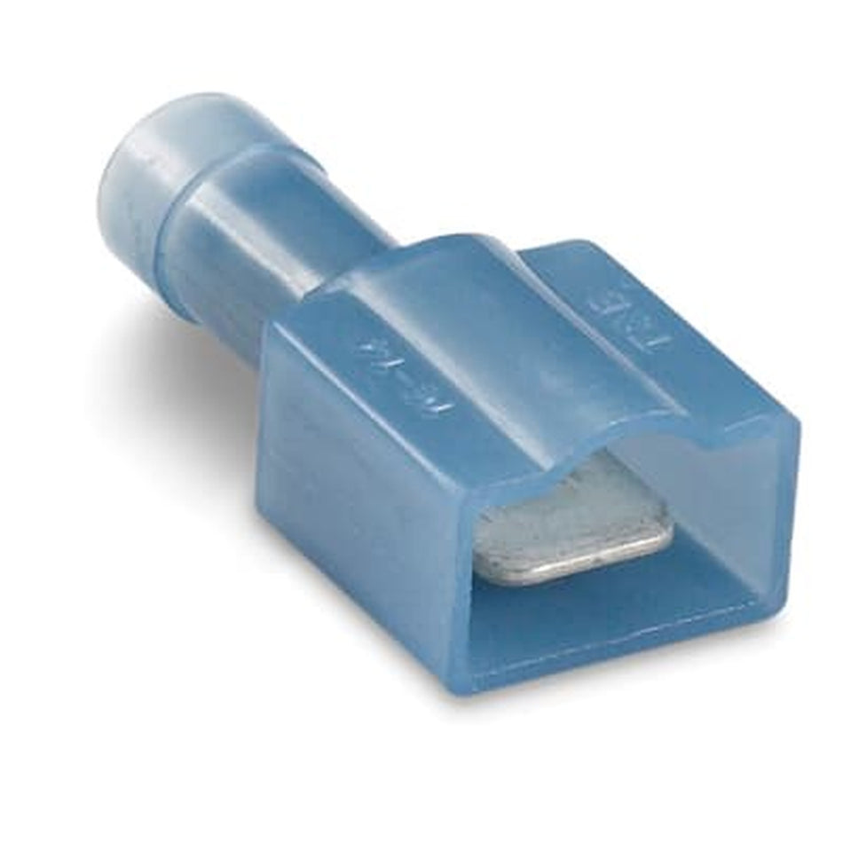 Sta-Kon Nylon Insulated Male Tab Disconnect, 16-14 AWG, 0.250 in Tab, Blue, 500 Pack