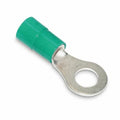 Sta-Kon Vinyl Insulated Ring Terminal, 16-14 AWG, 1/2 in Stud, Blue, 500 Pack
