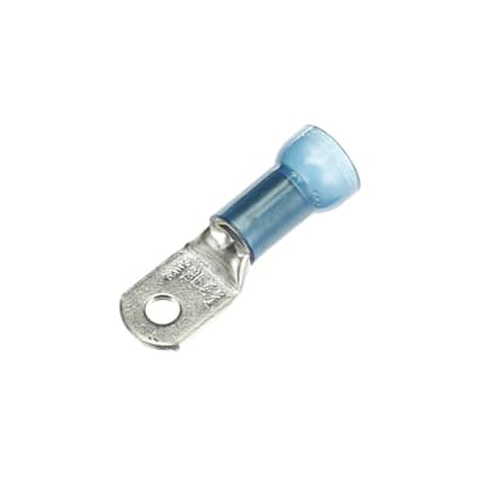 Sta-Kon Nylon Insulated Ring Terminal, 6 AWG, #10 Stud, Blue, 20 Pack