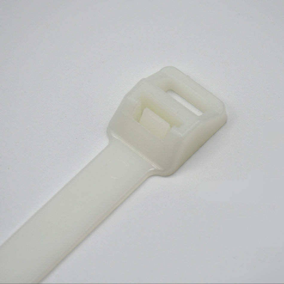 HellermannTyton T250R9X2 Heavy Duty Cable Tie, 20.3" Long, UL Rated, 250lb Tensile Strength, PA66, Natural, 25/pkg