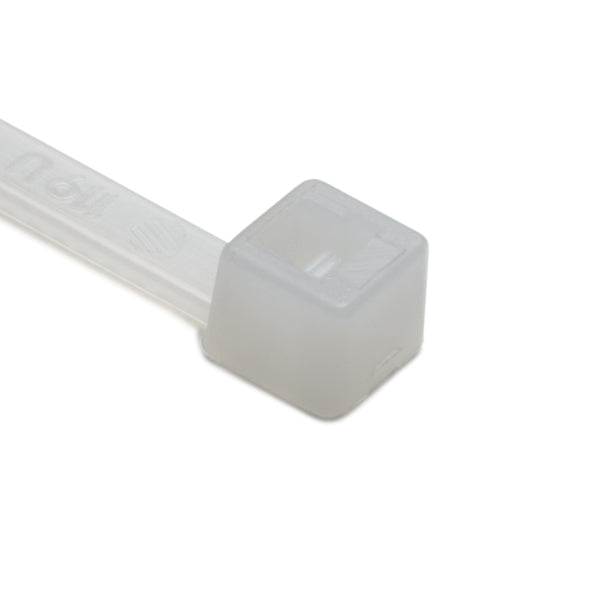 HellermannTyton T30XL9M4 Standard Cable Tie, 14" Long, UL Rated, 30lb Tensile Strength, PA66, Natural, 1000/pkg