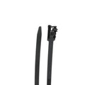 Thomas & Betts TY5409 Heavy Duty Releasable Lashing Cable Tie 200 lb. 19" Black Weather-Resistant Nylon, Width .5 in., Maximum Wire Bundle Diameter 4.75 in., Temperature Rating -40F° to 176F°, 25 Per Standard Pack