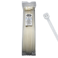 19" 120LB Natural Twist To Break Cable Tie 100/Bag