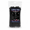 8" 40Lbs Natural Made in USA Cable Tie 100/Bag Part#US-I8-40-0C
