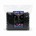 8" 40Lbs Natural Made in USA Cable Tie 1000/Bag Part#US-I8-40-0M