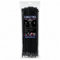 14" 50Lbs UV Black Made in USA Cable Tie 100/Bag Part#US-S14-50-0C
