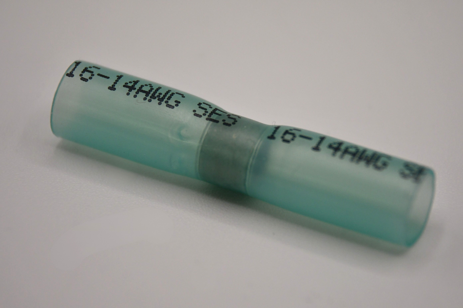 16-14 AWG Crimp, Solder and Seal Butt Connector