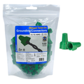 Winged Green Screw-On Grounding Connectors 14-10 AWG 100/Bag #WCG-Green-C