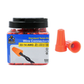 Standard Orange Screw-On Wire Connectors 22-14 AWG 500/Jar #WCS-Orange-D