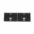 Panduit ABM2S-AT-D0 4-Way Adhesive Backed Cable Tie Mount
