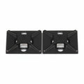 Panduit ABMM-AT-C0 4-Way Adhesive Backed Cable Tie Mount