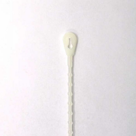 4" 18lb Natural Beaded Cable Ties 1000/bag Part # Bead-4-18-9M