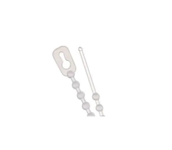 17" 75lb Natural Bead Tie 100/bag Part #Bead-17-75-9C