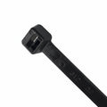 7.5" 75lb UV Black Cable Ties 100/bag