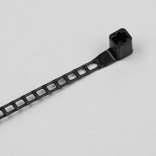 7" 40lb Black Ladder Style Nylon Cable Ties 1000/bag Part #Ladder7-40-0M