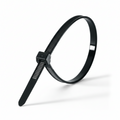 15" 60lb UV Black Polypropylene Cable Ties 100/bag Part #PP15-60-0C