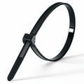 8" 60lb UV Black Polypropylene Cable Ties 100/bag Part #PP8-60-0C