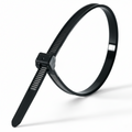 15" 25lb UV Black Polypropylene Cable Ties 100/bag Part #PP15-25-0C