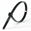 4" 10lb UV Black Polypropylene Cable Ties 1000/bag Part #PP4-10-0M