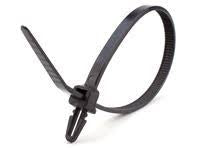 Push-Mount Cable Ties Without Wings