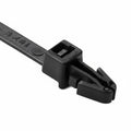 6" 40lb Black Push Mount Cable Ties 1000/bag Part #PM6-40-0M-NW