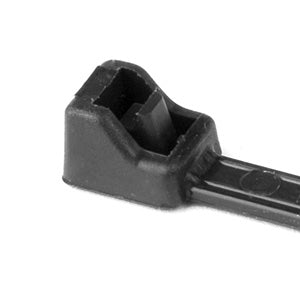 11" 50lb Black Pawl Releasable Cable Ties 100/bag Part # RT11-50-0C-.19