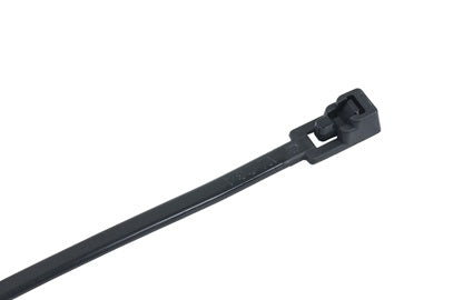 14" 50lb Black Trigger Releasable Cable Ties 100/bag Part #RT14-50-0C-.30