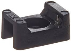 Saddle Support Mounting Base UV Black #4 Screw 100/bag Part #CTM4-0C