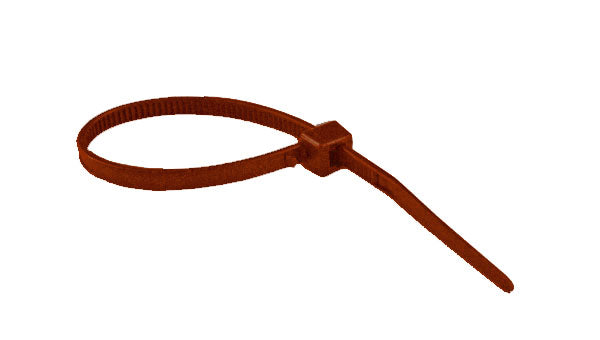 14" 50lb Brown Cable Ties 100/bag Part # C14-50-Brown 2