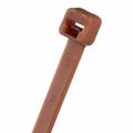 Panduit 4" 18lb. Brown Pan-Ty® Locking Cable Ties 1000/bag Part # PLT1M-M1