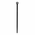 Panduit 6” 18lb. Black Heat Stabilized Dome-Top Barb Ty Cable Ties 1000/bag Part # BT1.5M-M30