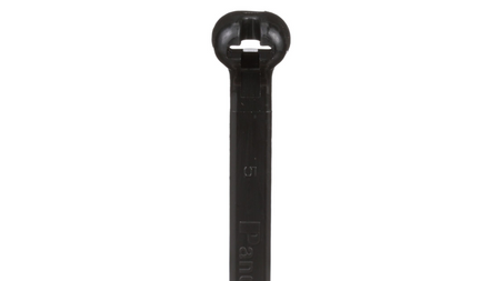 Panduit 8”  120lb UV Black Weather Resistant Dome-Top Barb Ty Cable Ties 250/bag Part # BT2LH-TL0