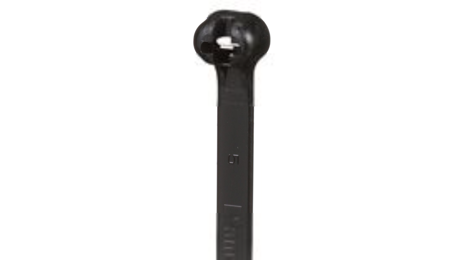 Panduit 8”  120lb UV Black Weather Resistant Dome-Top Barb Ty Cable Ties 250/bag Part # BT2LH-TL0