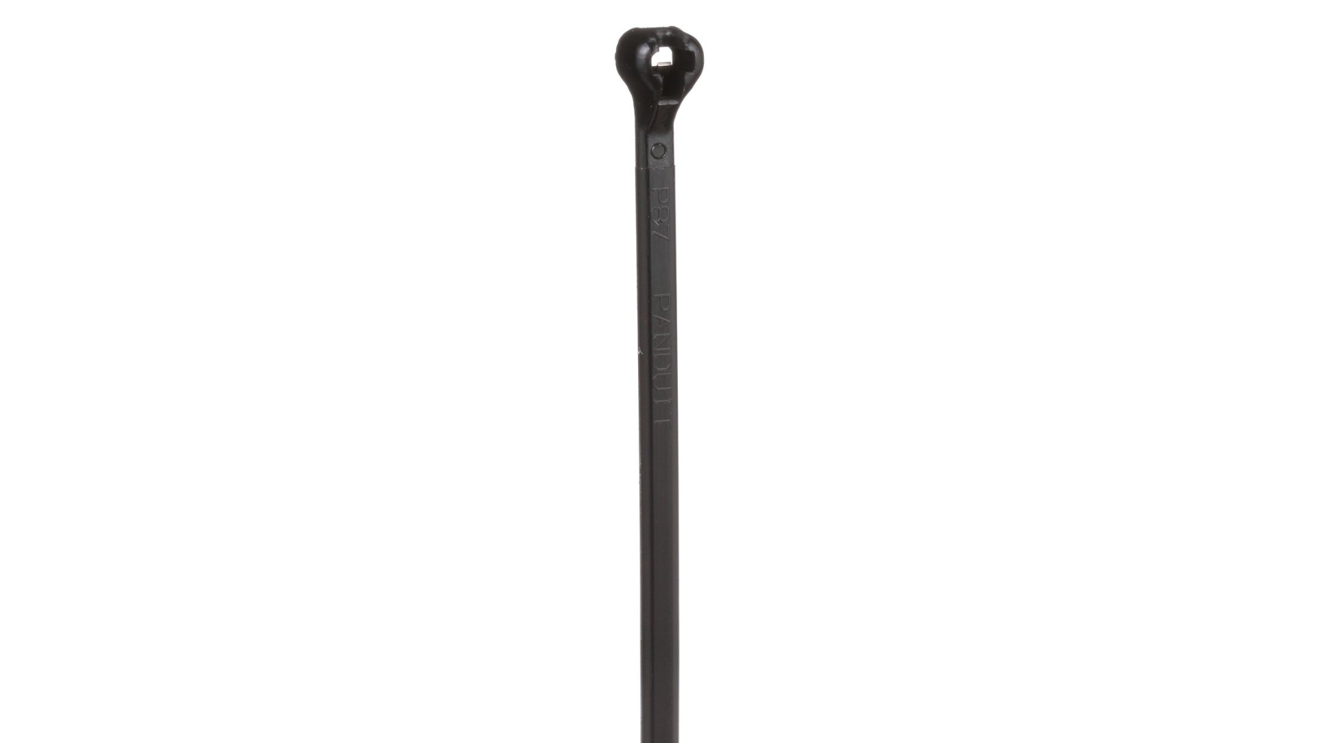 Panduit 8” 18lb. Black Heat Stabilized Dome-Top Barb Ty Cable Ties 1000/bag Part # BT2M-M30