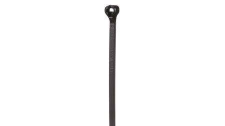 Panduit 8” 18lb. Black Heat Stabilized Dome-Top Barb Ty Cable Ties 1000/bag Part # BT2M-M30