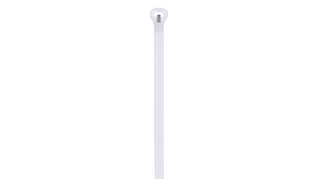 Panduit 8” 18lb. Natural Dome-Top Barb Ty Cable Ties 1000/bag Part # BT2M-M