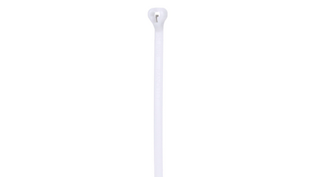 Panduit 8” 18lb. Natural Dome-Top Barb Ty Cable Ties 1000/bag Part # BT2M-M
