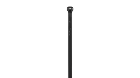 Panduit 8” 50lb. Black Heat Stabilized Dome-Top Barb Ty Cable Ties 1000/bag Part # BT2S-M30