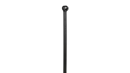 Panduit 8” 50lb. Black Heat Stabilized Dome-Top Barb Ty Cable Ties 1000/bag Part # BT2S-M30