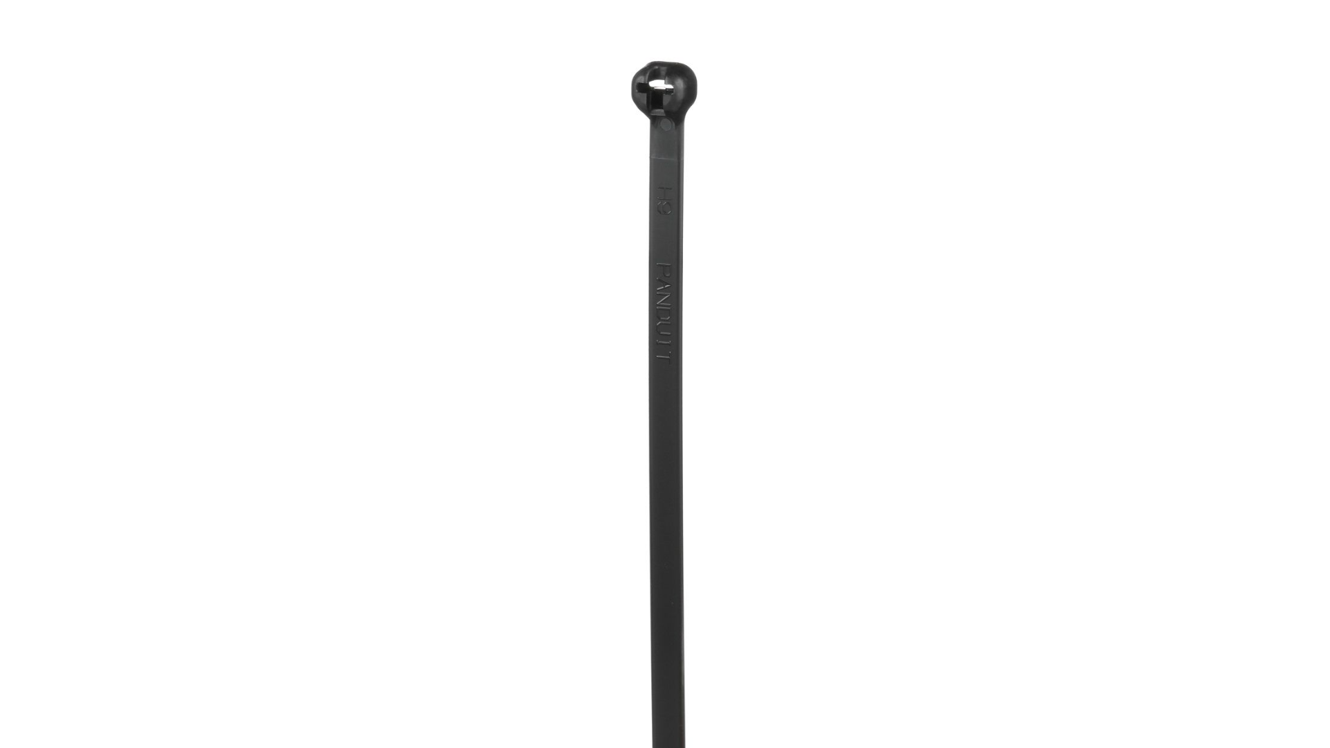 Panduit 8” 50lb. Black Heat Stabilized Dome-Top Barb Ty Cable Ties 1000/bag Part # BT2S-M30
