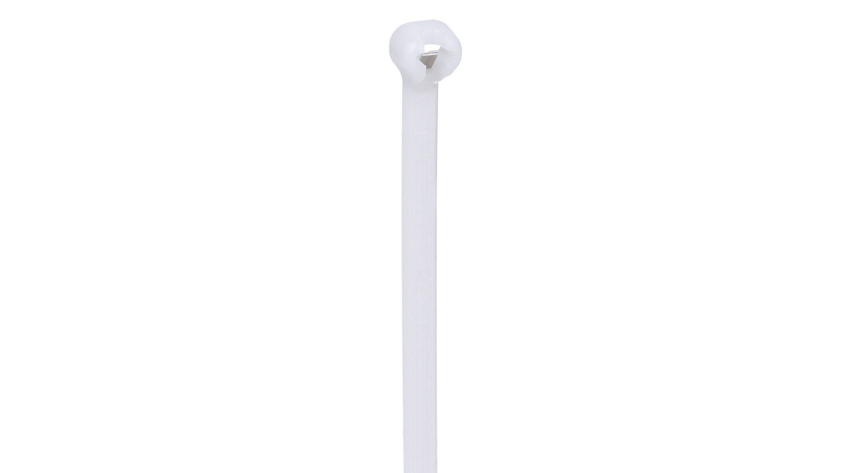 Panduit 11” 40lb. Natural Dome-Top Barb Ty Cable Ties 1000/bag Part # BT3I-M