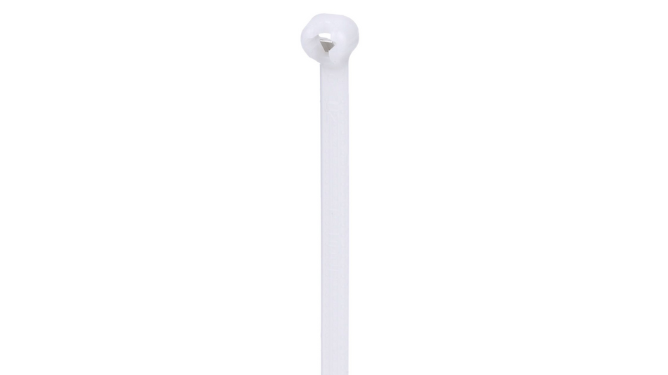 Panduit 11” 40lb. Natural Dome-Top Barb Ty Cable Ties 1000/bag Part # BT3I-M