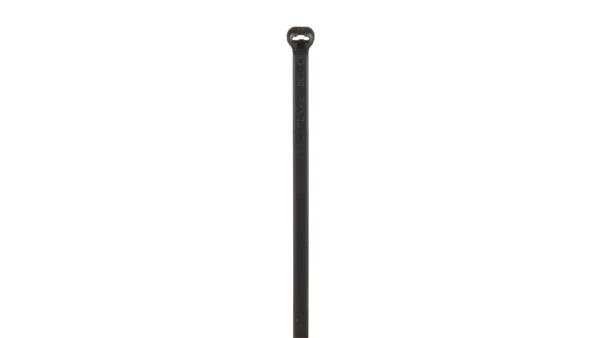 Panduit 12” 50lb. Black Heat Stabilized Dome-Top Barb Ty Cable Ties 1000/bag Part # BT3S-M30