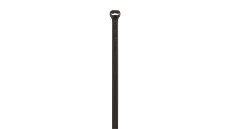 Panduit 12” 50lb. Black Heat Stabilized Dome-Top Barb Ty Cable Ties 1000/bag Part # BT3S-M30