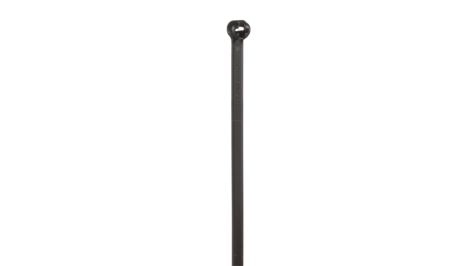 Panduit 12” 50lb. Black Heat Stabilized Dome-Top Barb Ty Cable Ties 1000/bag Part # BT3S-M30