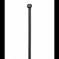 Panduit 12” 50lb. Black Heat Stabilized Dome-Top Barb Ty Cable Ties 1000/bag Part # BT3S-M30