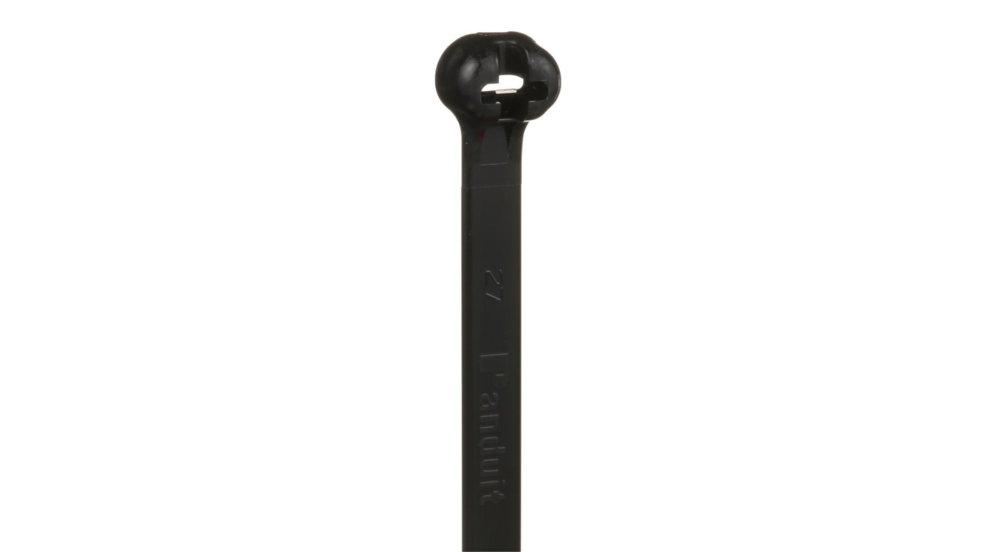 Panduit 18” 120lb. Black UV Weather Resistant Dome-Top Barb Ty Cable Ties 100/bag Part # BT5LH-C0