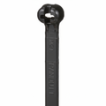 Panduit 24” 120lb. Black UV Weather Resistant Dome-Top Barb Ty Cable Ties 100/bag Part # BT7LH-C0