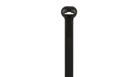 Panduit 27” 120lb. Black UV Weather Resistant Dome-Top Barb Ty Cable Ties 100/bag Part # BT8LH-C0