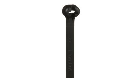 Panduit 27” 120lb. Black UV Weather Resistant Dome-Top Barb Ty Cable Ties 100/bag Part # BT8LH-C0